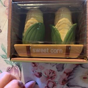 Sweet Corn Salt and Pepper Shakers